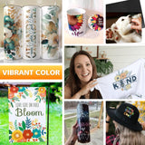 SUPERSUBINK Sublimation Ink for Epson 2800 ET2803 ET2850 ET2720 ET2760 ET4800 ET15000 Heat Press Transfer Ink (Auto-Fill Anti-UV ICC-Free) SUPERSUBINK