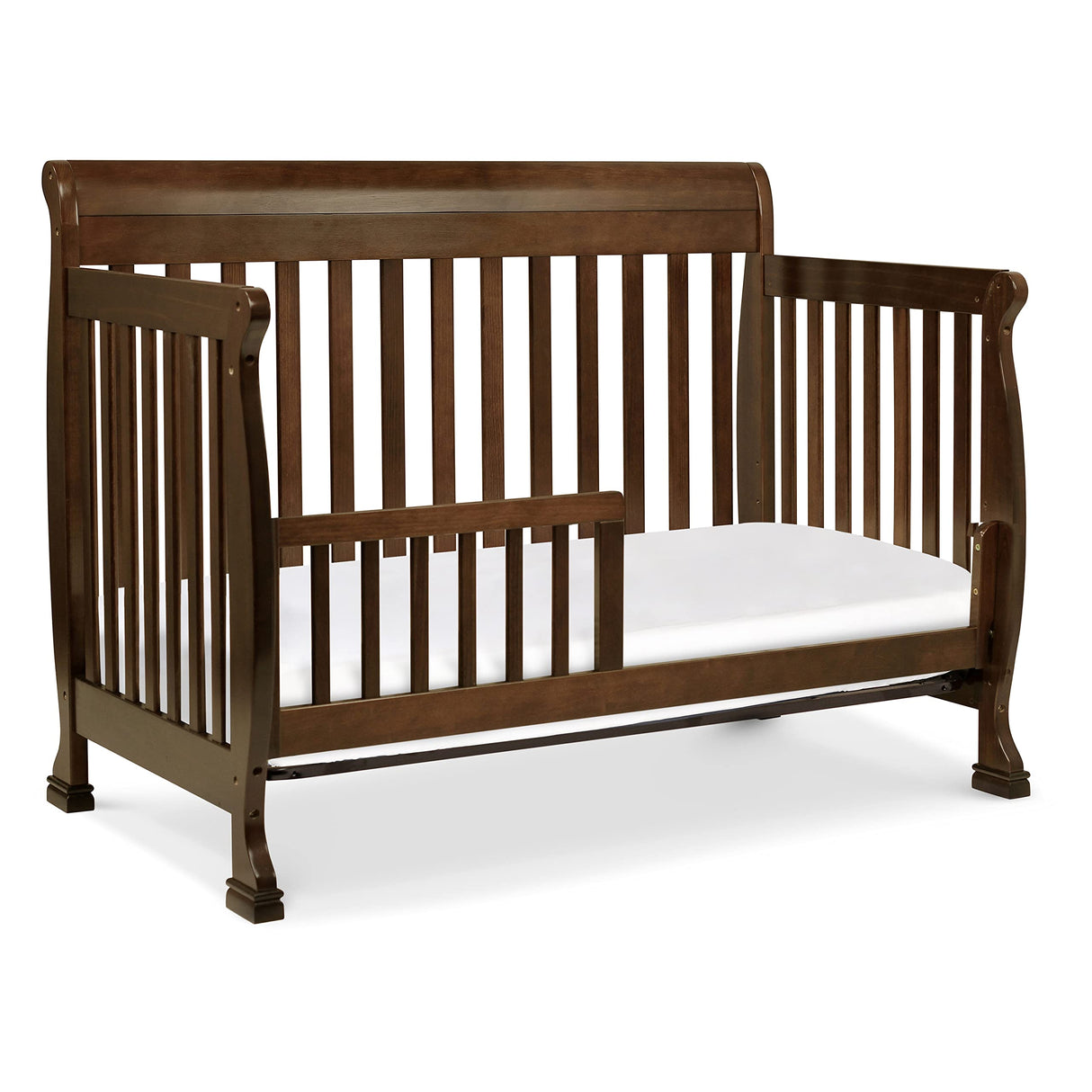 DaVinci Kalani 4-in-1 Convertible Crib in Espresso, Greenguard Gold Certified DaVinci