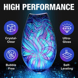 JTDO Epoxy Resin - 1 Gallon Crystal Clear Epoxy Resin Kit, Self-Leveling, Bubbles Free, UV Resistant, Epoxy Resin for DIY Art, Jewelry, Table, Countertop, 1:1 Mix JTDO