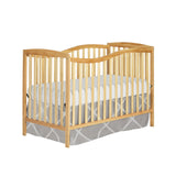 Dream On Me Chelsea 5-In-1 Convertible Crib In Natural, JPMA Certified Dream On Me