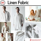 Barcelonetta | Linen Fabric | Natural Linen Cloth | Embroidery, Sewing | Soft, Breathable | 55" Wide | 70% Linen, 30% Rayon | Hemp, Jute, Needlework, Lining (Natural, 2 Yard) Barcelonetta