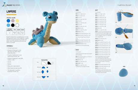 Pokémon Crochet: Bring your favorite Pokémon to life with 20 cute crochet patterns David & Charles