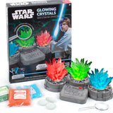 Star Wars Glowing Crystals, Crystal Growing Kit with Light Up Display Stand, Grow 3 Colorful Crystals, Star Wars Toys, Gift for 8 Year Old Boy, Star Wars Merch, Star Wars Toys for Boys Age 8-12 STAR WARS