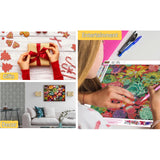 Succulents Square Drill Diamond Painting-Succulents Square Diamond Art,DIY Gem Painting Kit for Adults and Crafts for Gifts and Home Wall Decor 12x16inch Ausanrl