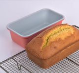 Bread Loaf Pans for Home Baking Carbon Steel 1lb meatloaf Tin, Perracotta 9x5 inch Non Stick banana bread cake baking Mold Monfish