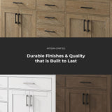 OVE Decors Bailey 72 in. W x 22 in. D x 34.5 in. H Bath Vanity in Driftwood Oak with White Engineered Quartz Top OVE Decors