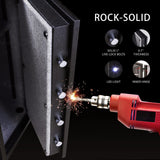 TIGERKING Fireproof Safe,3.47 Cubic Feet Home Safe Box, Large Steel Digital Safes Box with Digital Lock for Home and Office TIGERKING