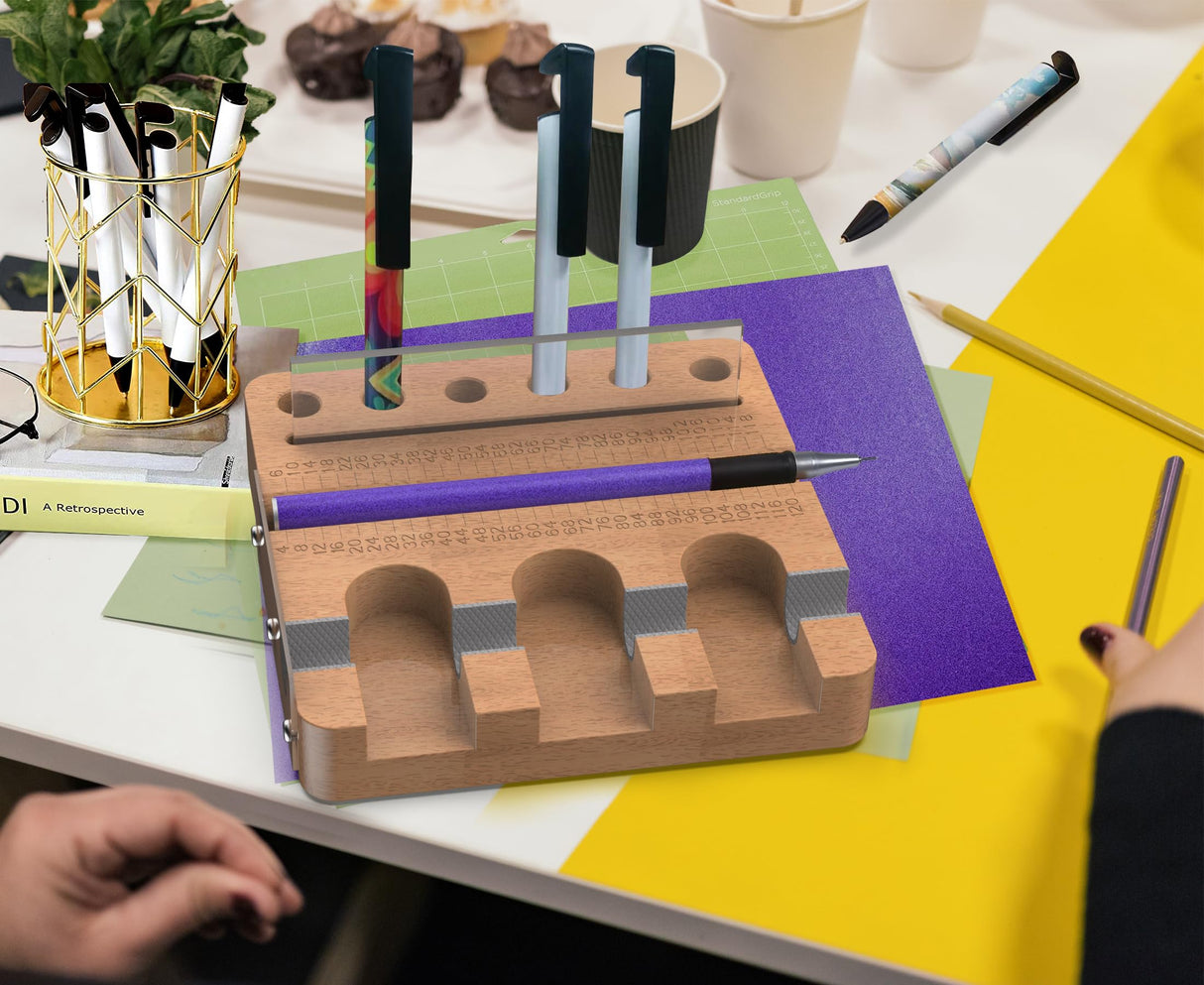 DAFENCHI Sublimation Pen Pincher, Pen Sublimation Tool, Pen Clamp for Sublimation Blank Pens & Vinyl Stickers, Sublimation Crafting Pen Holder DAFENCHI