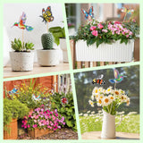 10Pcs Diamond Painting Kit Diamond Art Kits for Adults for Garden Decor with Butterfly, Hummingbird, Bee, Ladybug, Dragonfly,Dimond Art Paintings Arts and Crafts for Adults Gem Art for Yard Decoration NANZHOO