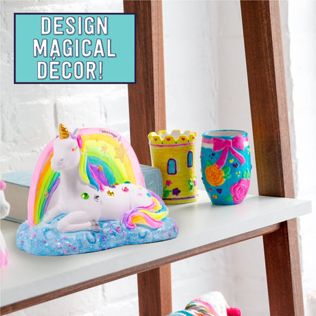 It’s So Me! Paint Your Own Unicorns – DIY Ceramic Unicorn Kit – Arts and Crafts Kits- Great Birthday Party Activities for Kids Ages 6, 7, 8, 9 It's So Me