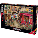 Anatolian Puzzle - Cafe des Paris, 1000 Piece Jigsaw Puzzle, #1134 Anatolian