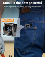 Ultra Small Digital Angel Finder Magnetic Level, Rechargeable Angle Cube, Table Saw Miter Gauge, 4 * 90 Degree Protractor Electronic Inclinometer, Wood Working Measuring Tool COROLLATA