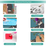 FORLAND Cat Diamond Painting Kits for Adults Beginners - 5D DIY Full Drill Diamond Kits Painting Crafts for Home Wall Decor, Diamond Art Kits,12x16inch (cat 3) FORLAND