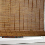 CHICOLOGY Bamboo Roman Shades - Designer Eco-Friendly Light Filtering Window Blinds, Ideal for Home & Patio, Premium Quality, 33" W x 64" H, Butternut CHICOLOGY