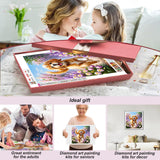 Acudotr Diamond Painting Kits for Adults, 5D DIY Dog Diamond Art Kits for Beginners, Full Drill Diamond Painting Kits for Home Wall Decor, 12x12 Inch Acudotr