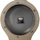 Creative Co-Op Distressed Grey Wood Grandfather Style Wall Clock Creative Co-Op