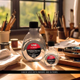 U.S. Art Supply Odorless Mineral Spirits Thinner, 500ml / 16.9 Fluid Ounce Container U.S. Art Supply