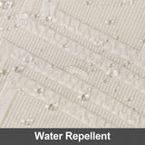 SearchI Waterproof Club Chair Slipcover Stretch Barrel Chair Covers Jacquard Tub Chair Slipcovers Spandex Armchair Sofa Cover Removable Couch Furniture Protector Arm Chair Cover for Living Room（Beige） SearchI