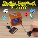 Tiny Arcade Atari 2600 3.5" Mini Retro Game - Playable Console & TV w/ Real Gameplay & Sound-10 Classic Video Games: Pac-Man, Breakout, &More(Ages 8+) Super Impulse