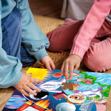 QUOKKA Puzzles for Kids Ages 4-6 - Set of 4x60 Jigsaw Puzzles for Toddlers 3-5 - Space, Dino, Firefighters Toys for Children 6-8 yo - Gift Educational Game for Boys & Girls QUOKKA