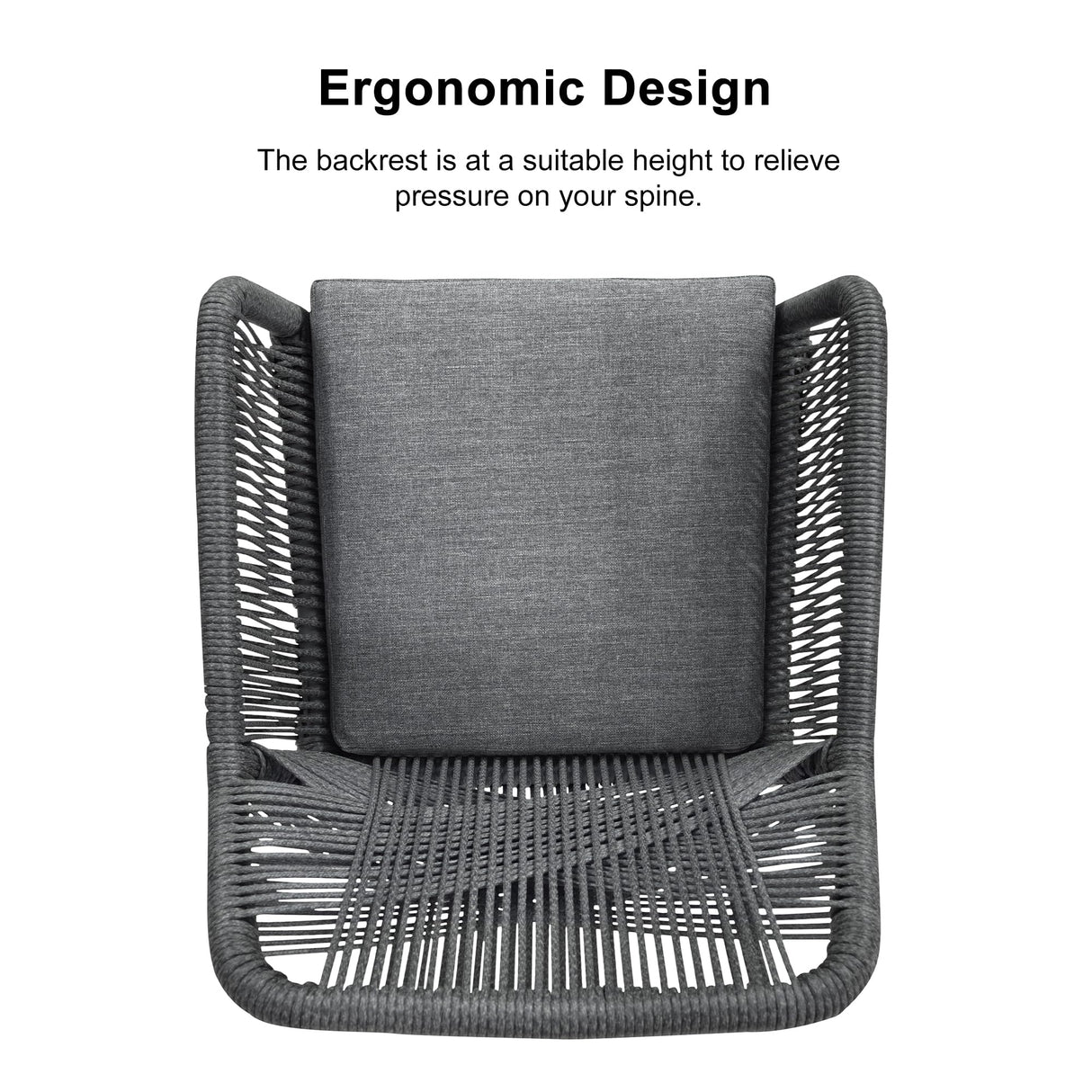 PURPLE LEAF 9 Pieces Outdoor Patio Dining Set All-Weather Aluminum Frame PE Rattan Outdoor Patio Furniture Set Rectangular Table and Chairs Set for 8 People Lawn Garden Backyard Deck, Grey PURPLE LEAF