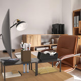 Simple Houseware Metal Top Expandable Stackable Kitchen Cabinet and Counter Shelf Organizer, Bronze Simple Houseware