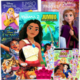 Disney Princess Coloring Books Bundle Set for Kids Activity - Featuring Disney Princess, Encanto, Moana, Frozen and More Bendon