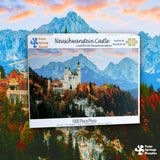 Neuschwanstein Castle Twin Spring Goods 1000 Piece Jigsaw Puzzle 1,000 pcs Squirrel Products