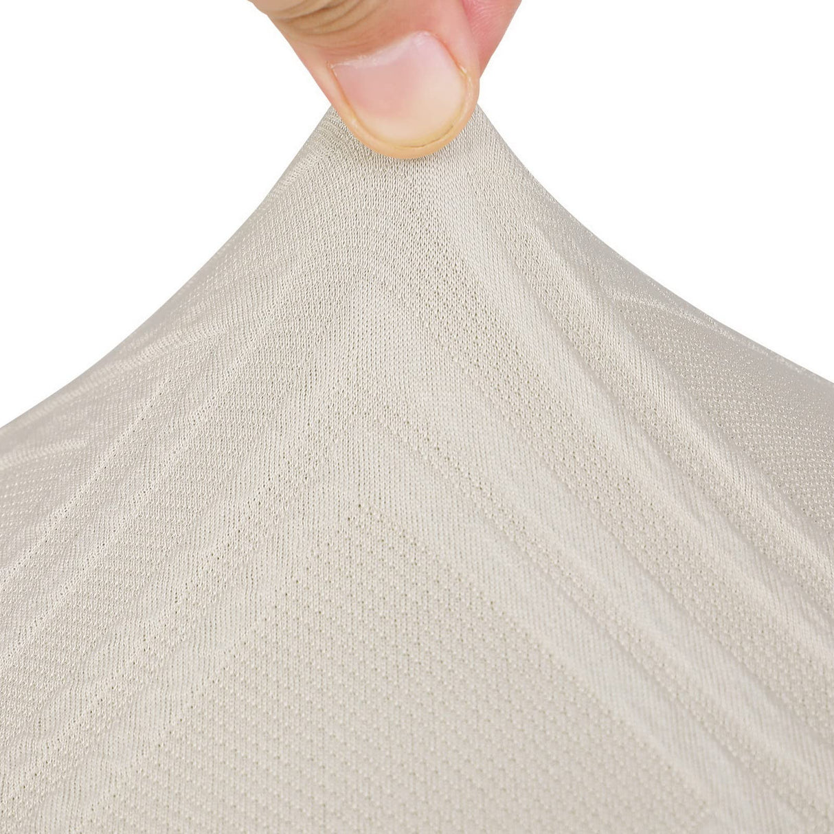 SearchI Waterproof Club Chair Slipcover Stretch Barrel Chair Covers Jacquard Tub Chair Slipcovers Spandex Armchair Sofa Cover Removable Couch Furniture Protector Arm Chair Cover for Living Room（Beige） SearchI