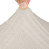 SearchI Waterproof Club Chair Slipcover Stretch Barrel Chair Covers Jacquard Tub Chair Slipcovers Spandex Armchair Sofa Cover Removable Couch Furniture Protector Arm Chair Cover for Living Room（Beige） SearchI