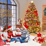 Axcoix 𝐌𝐮𝐬𝐢𝐜𝐚𝐥 Rotating Christmas Tree Stand, Adjustable Tree Stands with Remote Control Music, Speed and Light, Artificial Christmas Tree Stand for Up to 8 FT 100 LB Tree Axcoix