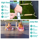Skywalker Trampolines 9x15 FT Rectangle Trampoline with Safety Net, ASTM-Approved Outdoor Backyard Fun for Kids & Teens Skywalker Trampolines
