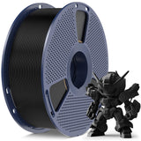 SUNLU High Speed PLA Meta Filament, 1KG PLA 3D Printer Filament 1.75mm, Tougher Neatly Wound 3D Filament, Dimensional Accuracy +/- 0.02 mm, Fits for Most FDM 3D Printers, 1KG Spool(2.2lbs), Black SUNLU