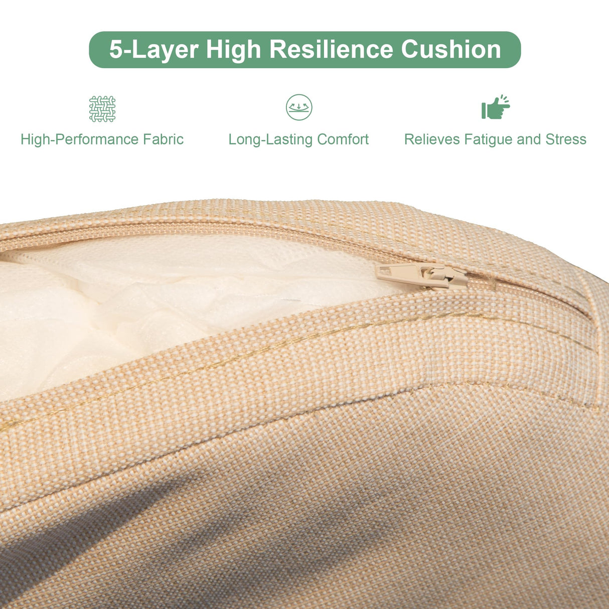 Domi Outdoor 7 pcs Patio Dining Set, Metal Dining Table, Swivel and Dining Chairs Conversation Set with Removable Beige Cushions for Garden Lawn Yard domi outdoor living