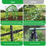 Tetutor Tall Garden Arch Trellis for Climbing Plants Outdoor,7 ft Arbor Large Arch Tunnel Trellis, Metal Cucumber Trellis, Plant Support Archway Garden Trellis for Vegetables Fruits Flowers Yard Tetutor