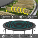 YORIN Tranpoline 14FT, Outdoor Tranpoline for Kids and Adults 1400LBS Tranpoline with Basketball Hoop, Enclosure Net, Back Yard Heavy Duty Recreational Tranpolines, ASTM Approved YORIN