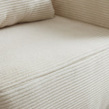 Swbvs Futon Sofa Bed, Sectional Small Couch, Sleeper Sofa, Loveseat, Modern Futon Couch, Sofa Cama, Couches for Living Room, Bedroom, Beige Swbvs