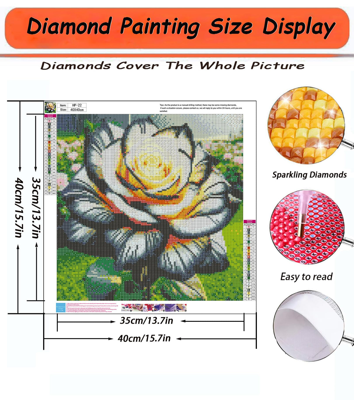 APTDYIGL 5D Yellow Rose Diamond Painting Kits for Adults Beginner,DIY Flower Diamond Art Kits for Adults,Round Full Drill Diamond Dots with Gem Art Kits,Home Wall Decor 15.7X15.7inch APTDYIGL