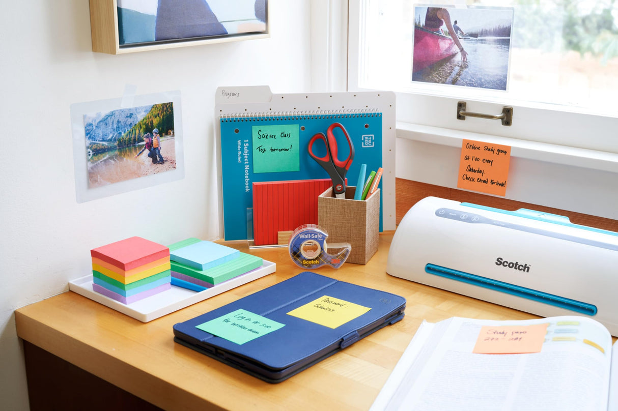 Scotch Thermal Laminator with 20 Letter Size Pouches, Ideal for Teachers, Small Offices, or Home (TL1302XVP) Scotch