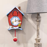 Mark Feldstein Peanuts Christmas Linus and Lucy Song Cuckoo Clock 17 x 8 x 5 inches Multicolor Mark Feldstein & Associates