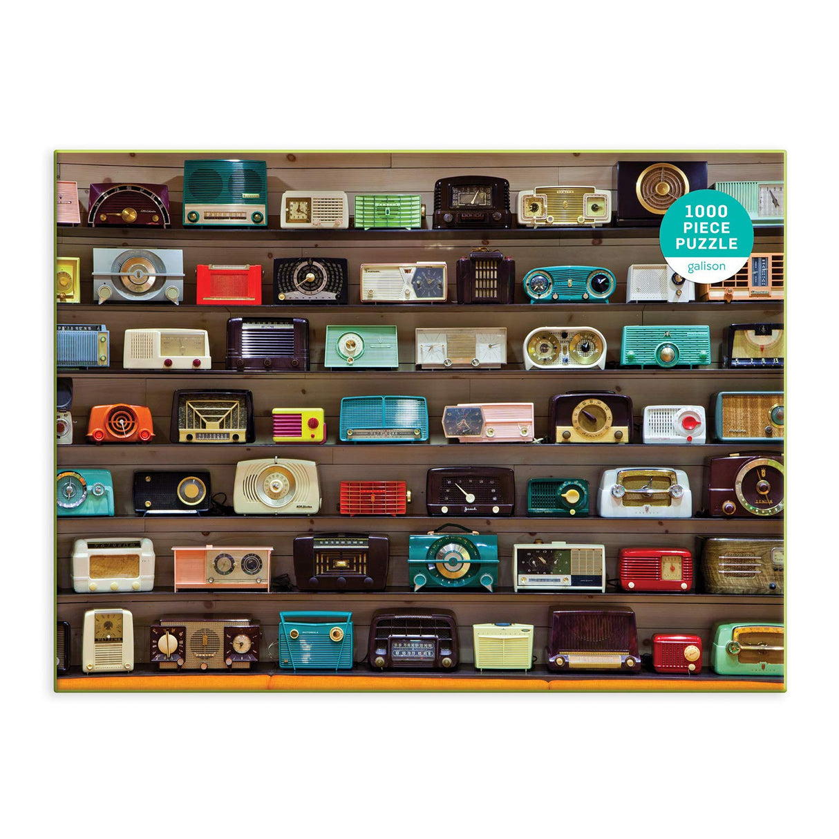 Galison Chihuly Vintage Radios 1000 Piece Puzzle from Galison - Featuring Chihuly's Vintage Radio Collection, Fun and Challenging Puzzle The Whole Family Can Enjoy, 27" x 20", Unique Gift Idea Galison