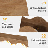 Tribesigns 63 Inches Farmhouse Console Table with Storage, Couch Table Behind Sofa, Long Entryway Table, Sofa Console Table, Narrow Console Table, Hallway Table for entryway Living Room, Wood Grain Tribesigns