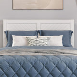 AFI Canyon Queen Farmhouse Solid Wood Platform Bed with Footboard & Twin XL Trundle, White AFI