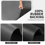 HotLive Coffee Mat - Coffee Bar Mat for Countertops | Coffee Bar Accessories Fit Under Coffee Maker Espresso Machine | Absorbent Hide Stain Rubber Backed Dish Drying Mat for Kitchen Counter HotLive