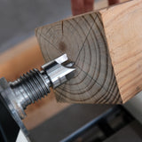 BMWOOD Woodlathe MT2 Centers set, Live Center 1-5/8" Dia and 4 Pronged Drive Center 1" Dia BMWOOD