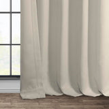 HPD Half Price Drapes Faux Linen Textured Room Darkening Curtains for Bedroom 108 Inches Long (1 Panel), 50W X 108L Curtains for Living Room Home Decor, Birch HPD Half Price Drapes