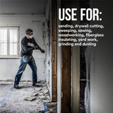 3M Aura Particulate Respirator 9205+ N95, Lightweight, Three Panel Designed Respirator Helps Provide Comfortable And Convenient Respiratory Protection, 10-Pack 3M