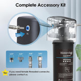 Waterdrop 10UA Under Sink Water Filter System, Reduces PFAS, PFOA/PFOS, Lead, Chlorine, Bad Taste & Odor, Under Counter Water Filter Direct Connect to Kitchen Faucet, NSF/ANSI 42 Certified, 8K Gallons Waterdrop