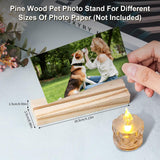 Pet Memorial Gift Shadow Box with Adjustable Shelves,Dog Memorial Gifts for Loss of Dog Death Sympathy,Pet Frame Urn Ashes Remembrance Gift Display Case with Deep Drawer&Pet Paw Ink Kit SUPERPAWS
