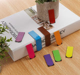 Magnetic Bookmarks,60 Pack 20 Solid Color Magnet Page Clip Small Bookmark for Book Lovers, Presents, Women, Man, Kids, Tudents, Teachers, School, Home, Office, Reading Supplies(2 x 0.8 inch) ABSOFINE